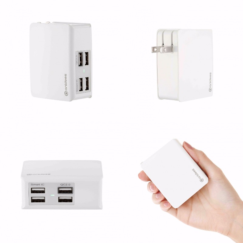 anidees USB 4 Port Charger