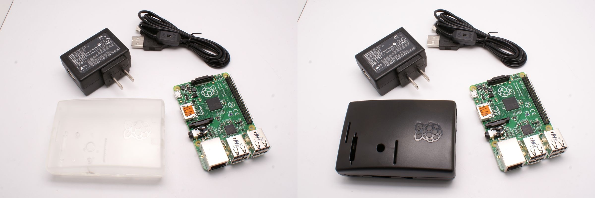 Raspberry Pi Model B+ 電源 SD 套件