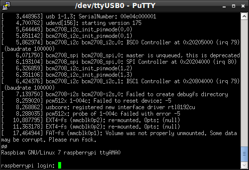 Successful to Connect to Raspberry Pi on Linux