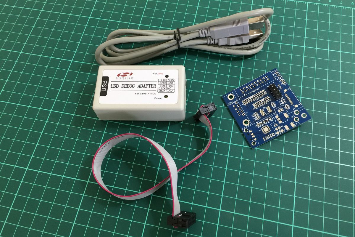 USB Debug Adapter + JTAG 排線 + JTAG 轉 C2 轉板