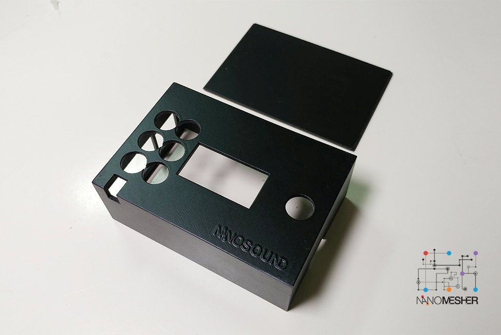 NanoSound 3D Printed Case(黑)