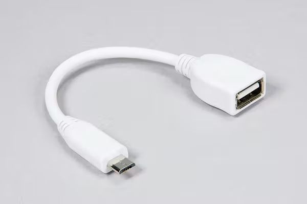 micro usb male to usb a female cable